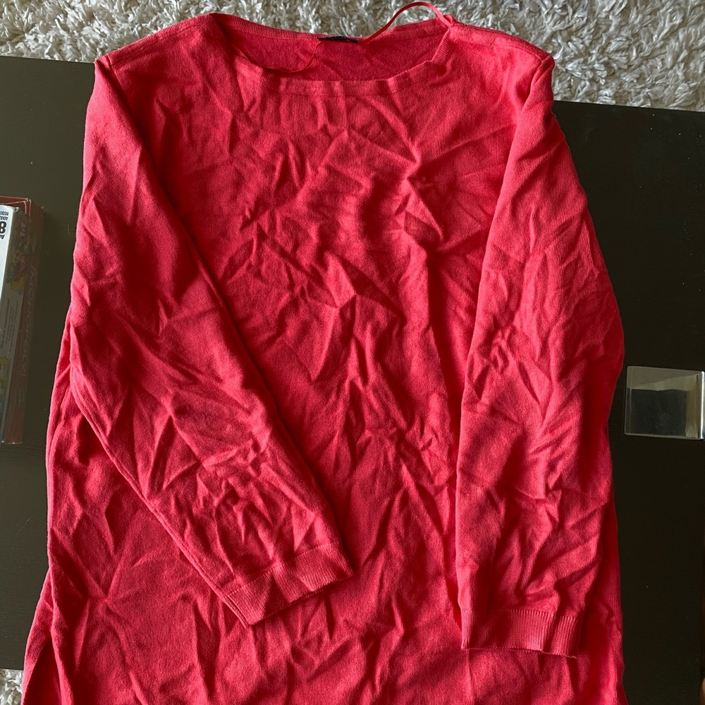 Red sweater